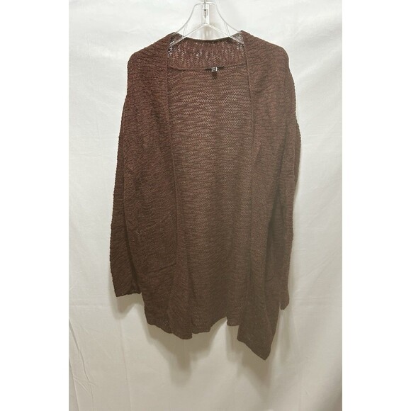 Eileen Fisher Petite Medium 100% Baby Alpaca Long Sleeve Cardigan - Picture 1 of 11